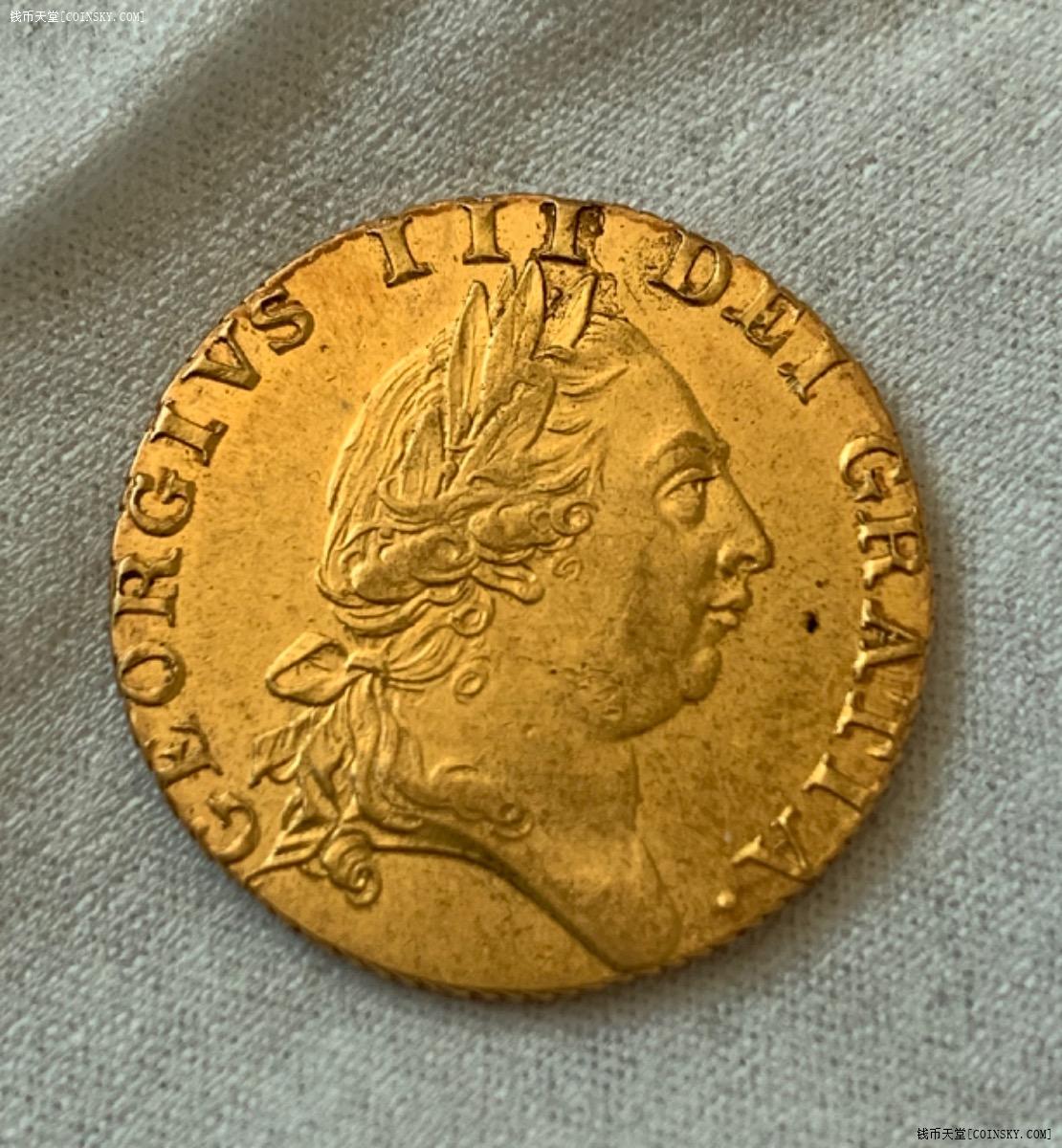 钱币天堂·交易区详情·1787年 早期英国金币 8.33克