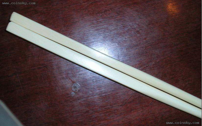 象牙筷图片