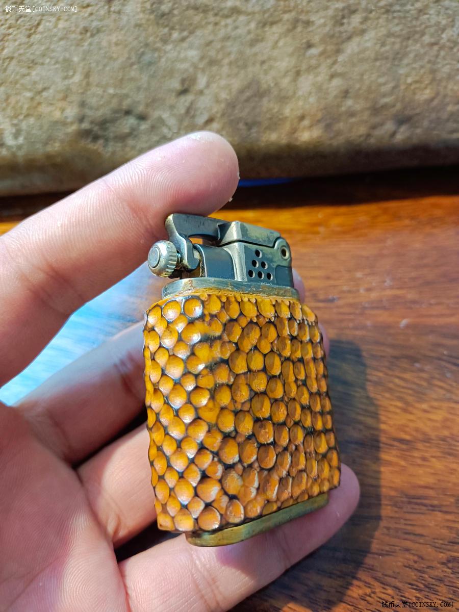 钱币天堂·交易区详情·手工打火机黄杨木煤油机