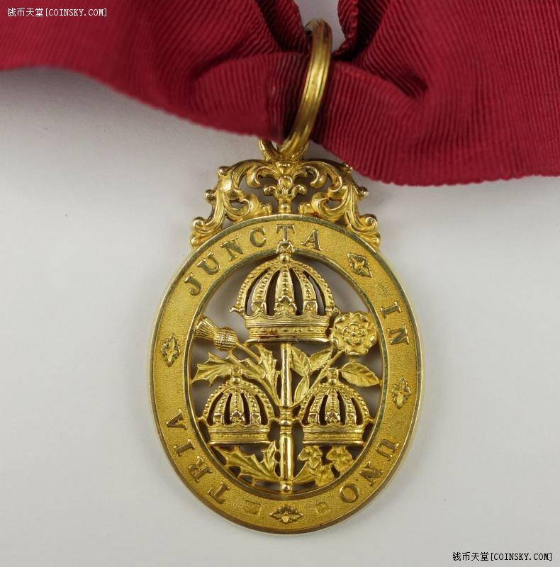 原盒好品英国三等巴斯勋章