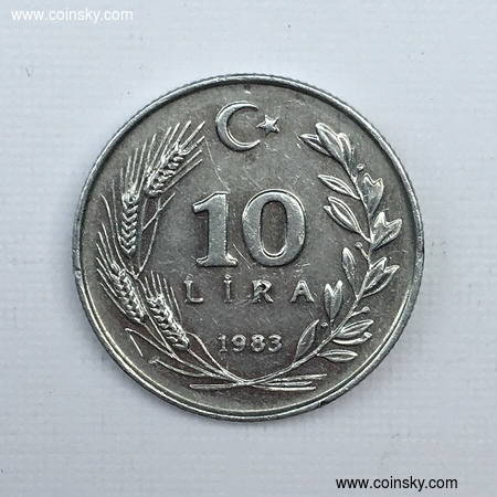 土耳其里拉硬币图片图片