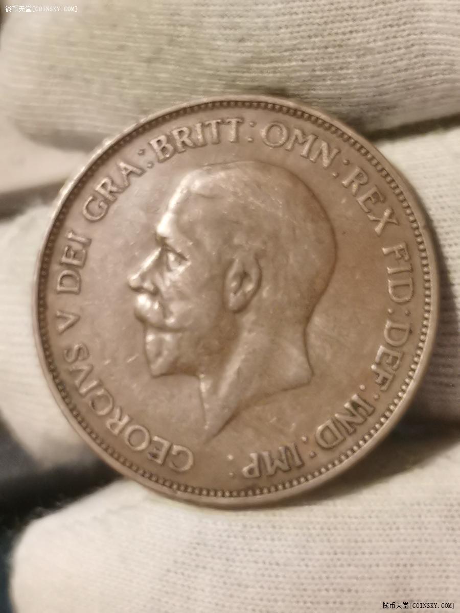 钱币天堂·交易区详情·【极美品】1936年英国乔治五世1便士铜币