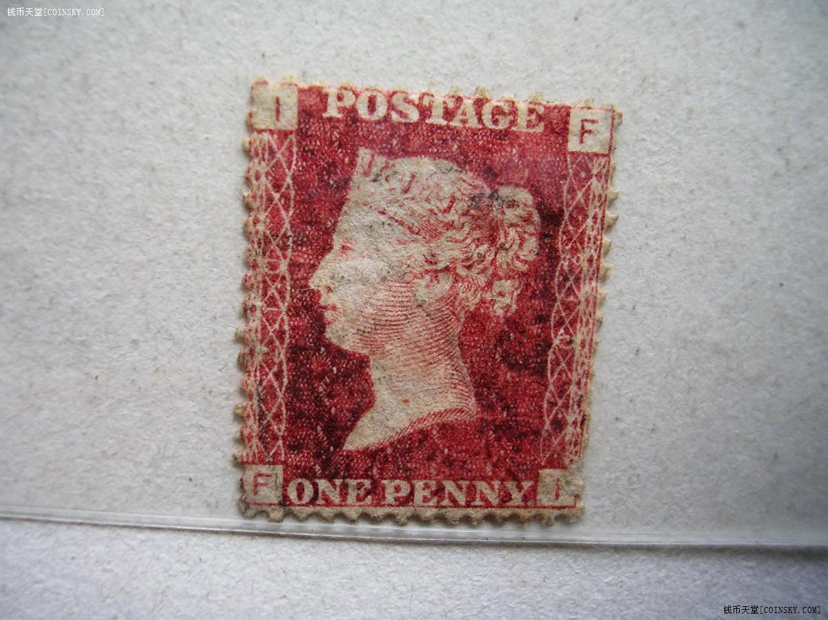 钱币天堂·交易区详情·英国古典(维多利亚-红便士iffi)雕刻版.