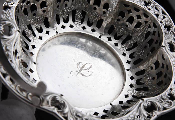 已售美美哒美国webster925纯银玫瑰花双提篮