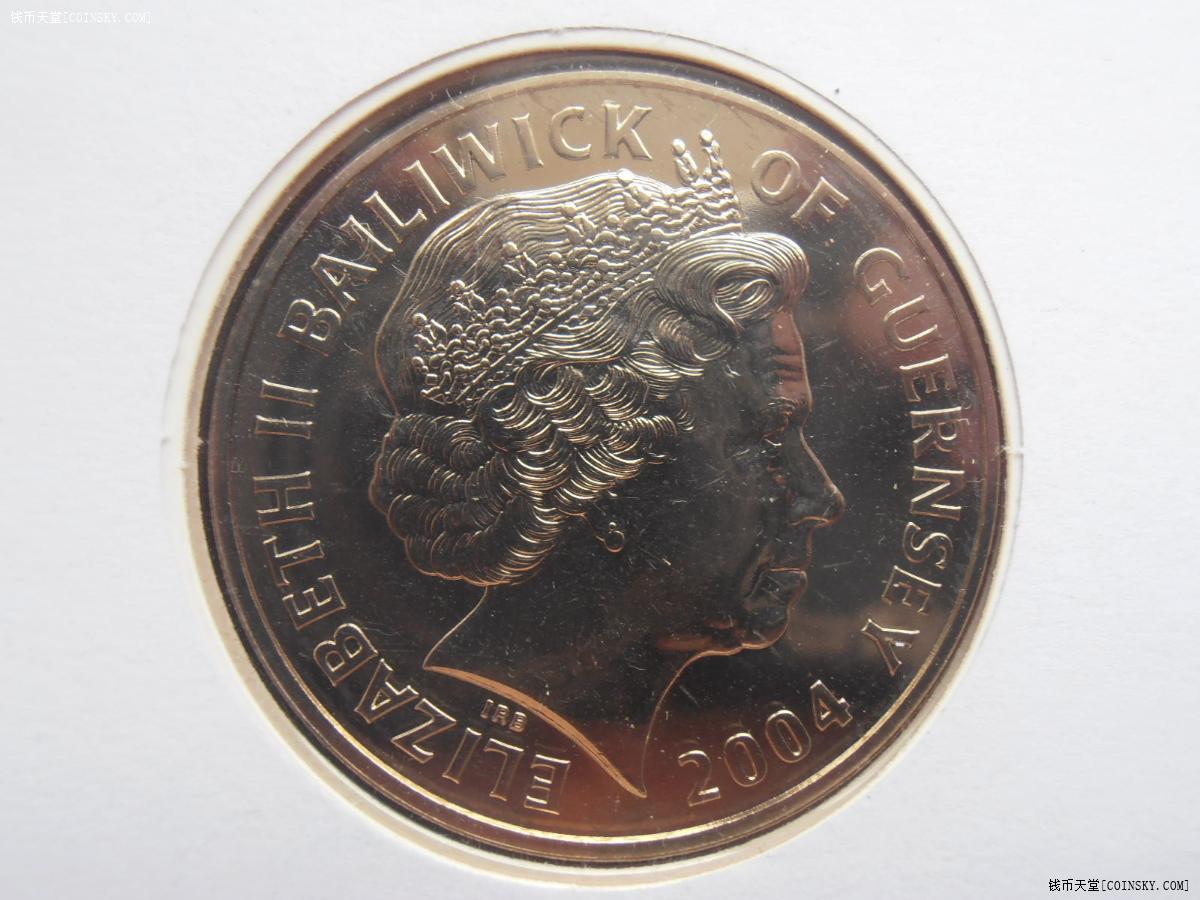 根西岛2004年5镑首日封大尺寸特价