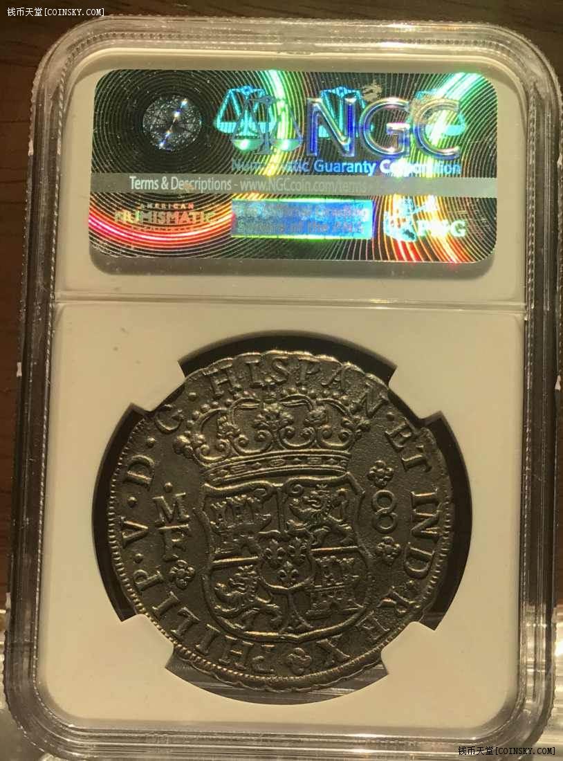 ngc-au墨西哥1742/1年骑字版地球双柱