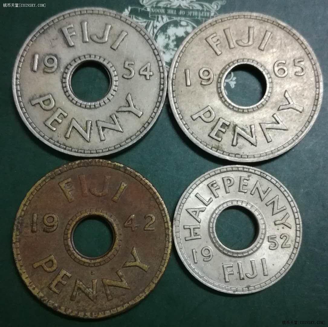 斐济硬币10分图片