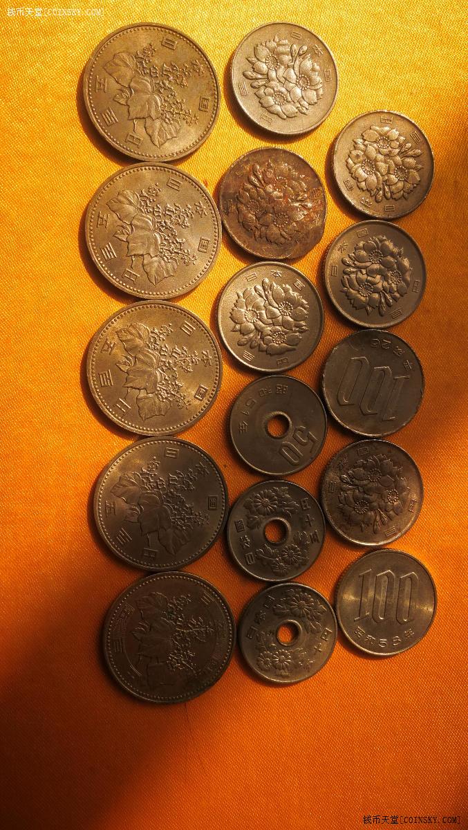 钱币天堂·交易区详情·日本流通硬币3450日元