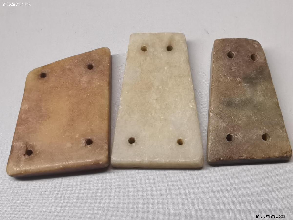 艺拍天堂·交易区详情·柳人魏极品千年黄玉衣片三片美爆了收藏diy绝佳素材