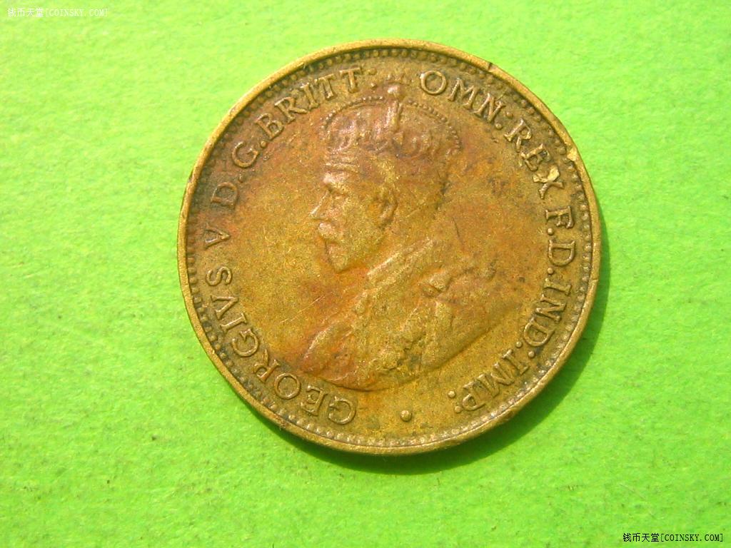 1920年英属西非3便士