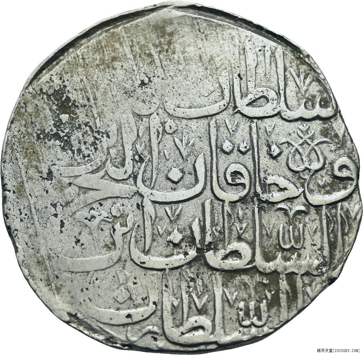 奥斯曼土耳其ah11061695年穆斯塔法二世1zolota银币