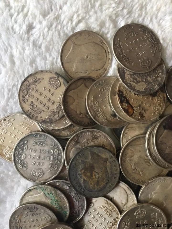 印度爱七1卢比70枚通走