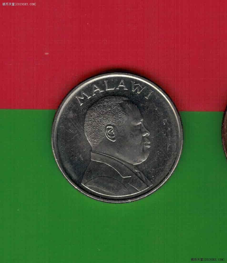 马拉维1995年10坦巴拉实物如图近九品