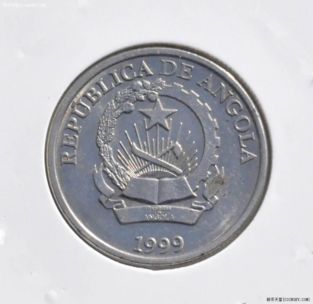 安哥拉1999年5镍币