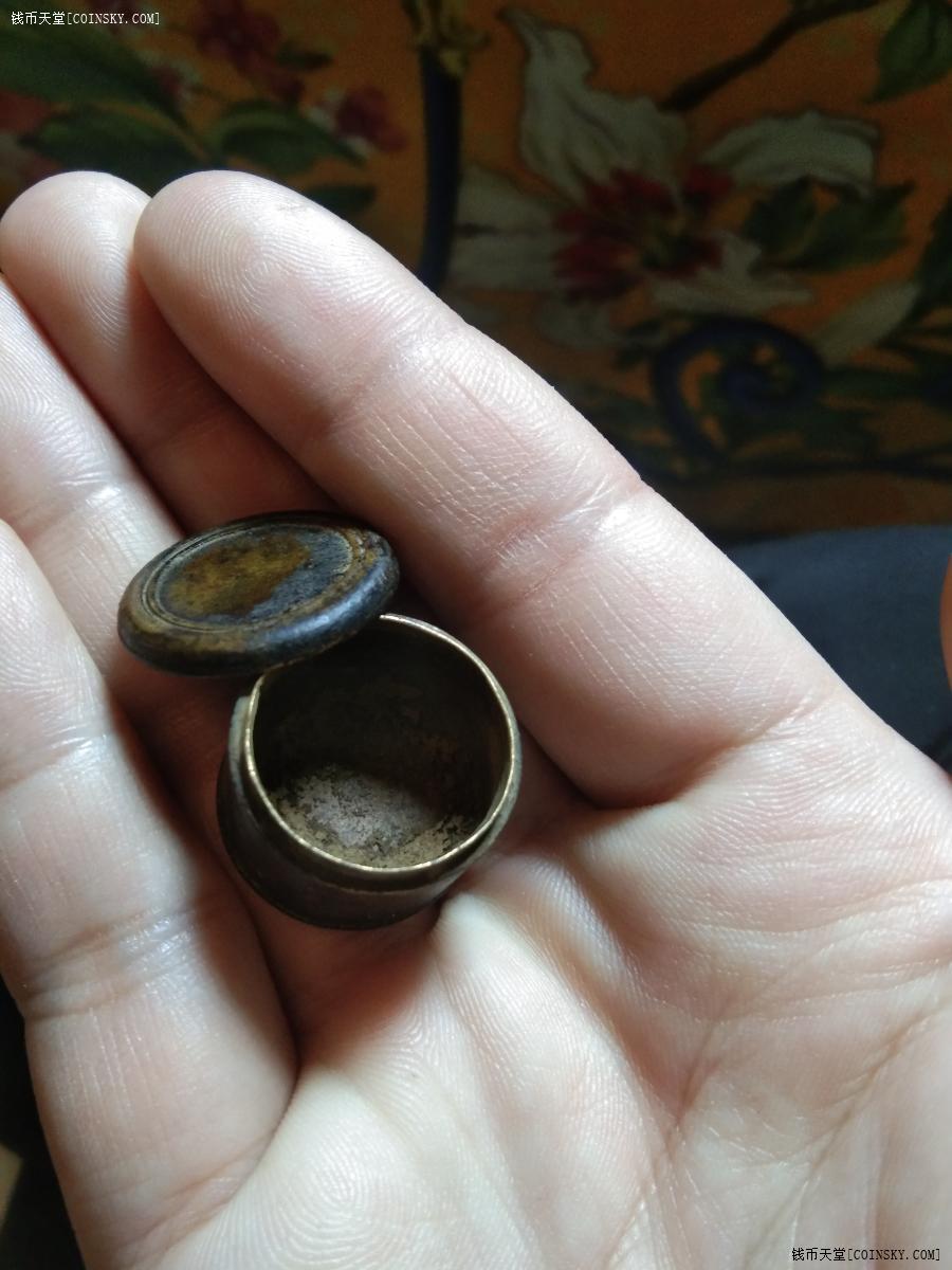 钱币天堂·交易区详情·烟膏盒,也就是所谓的鸦片,铜的,恒昌底款,罕见