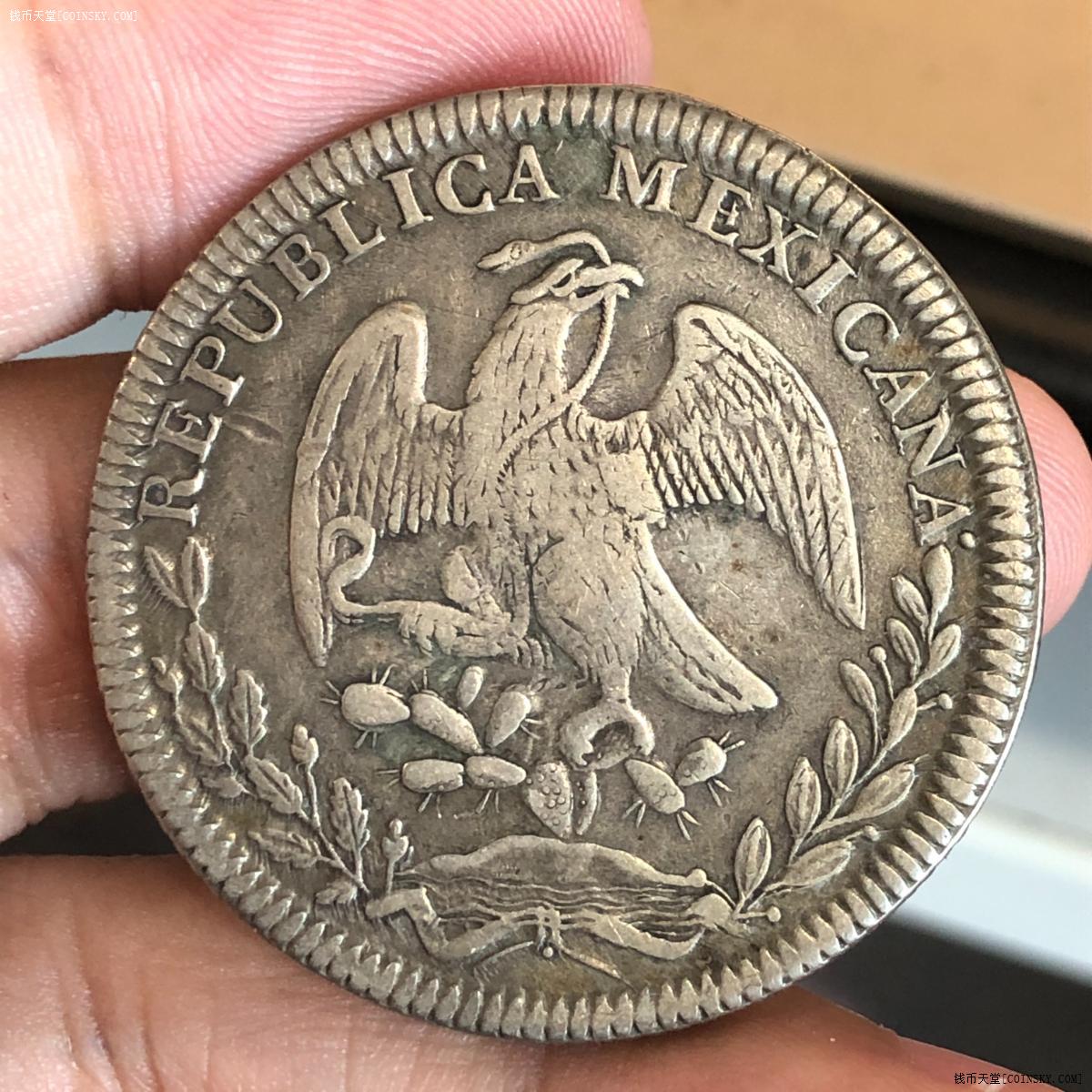 1829go早期墨西哥鹰洋品不错