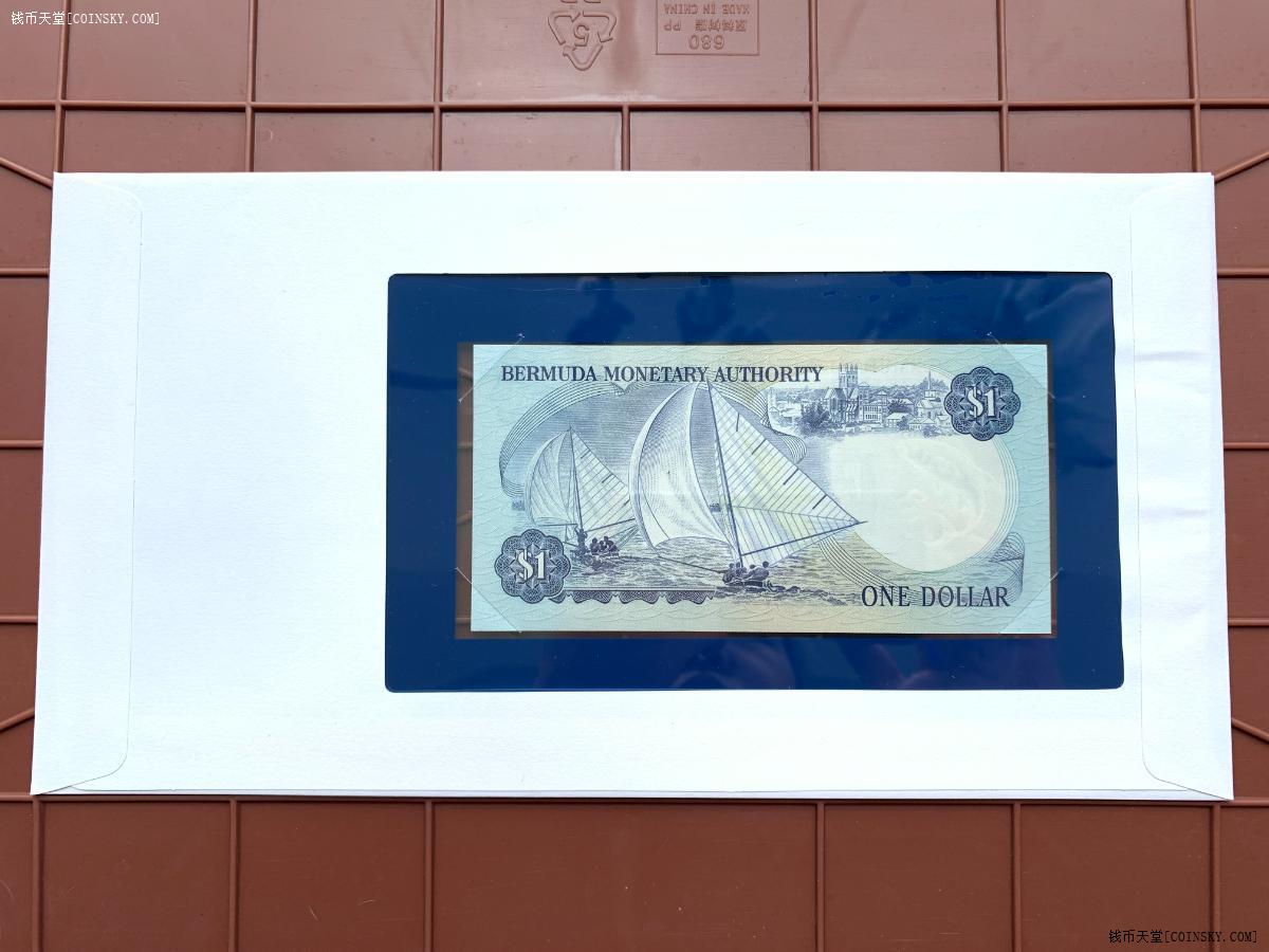 钱币天堂·交易区详情·世界各国纸币1982年百慕大1美元钞票unc