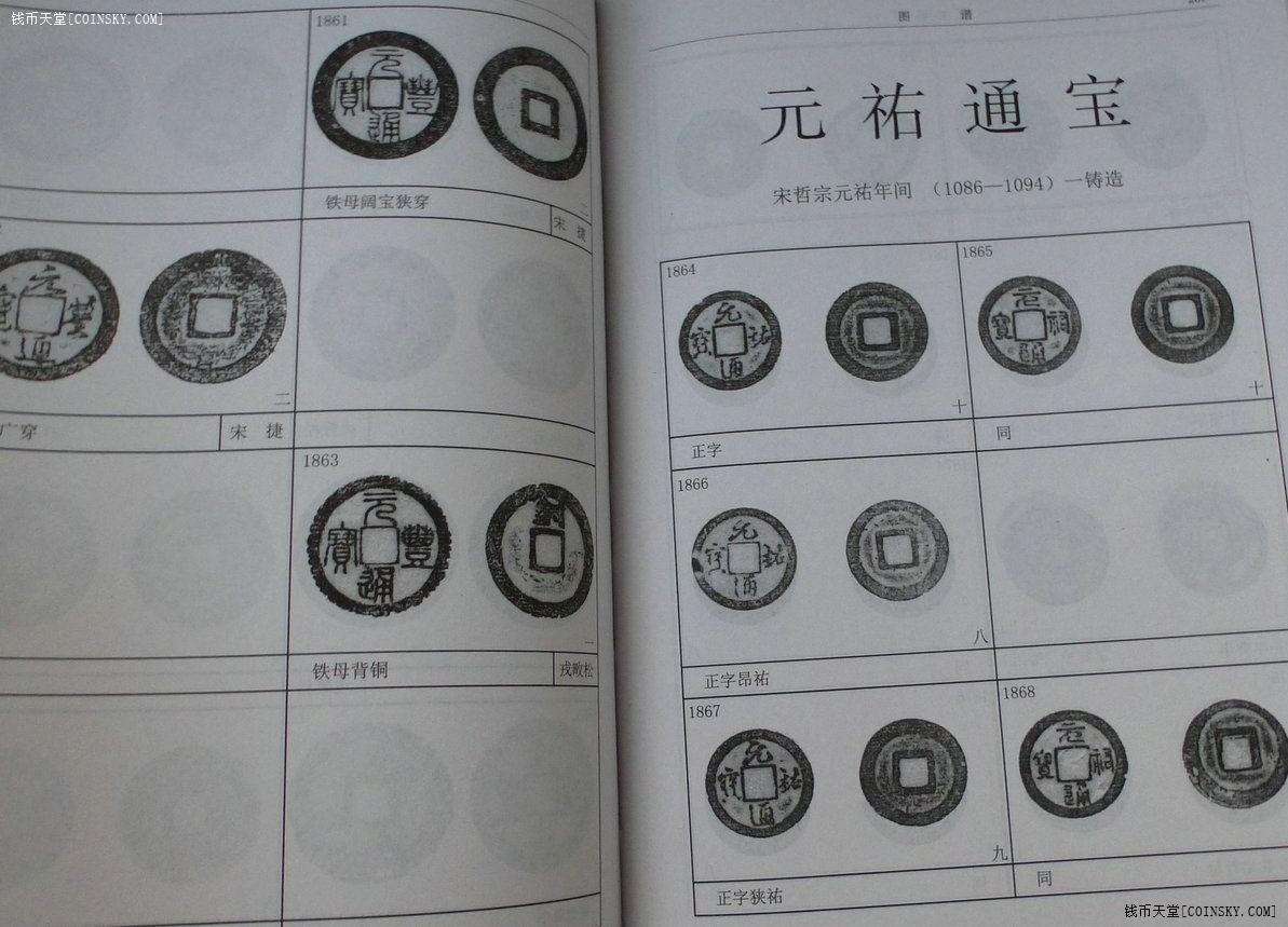 钱币天堂·交易区详情·北宋铜钱谱 -- 捡漏图书 2本