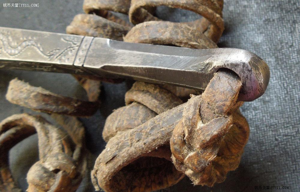 钱币天堂·交易区详情·特惠藏区的四面满工寒铁打狼棒(完整精美)