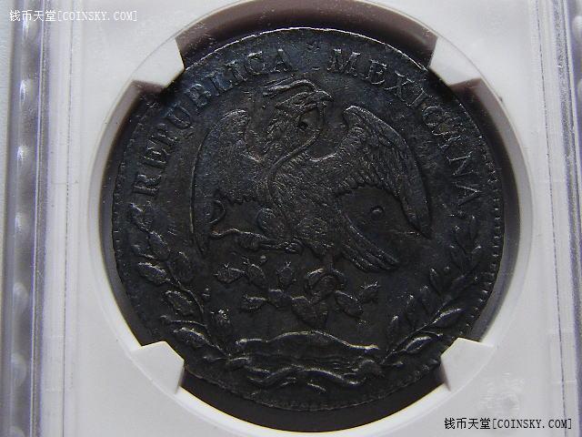 墨西哥鹰洋1880年g 8r瑞斯大银币