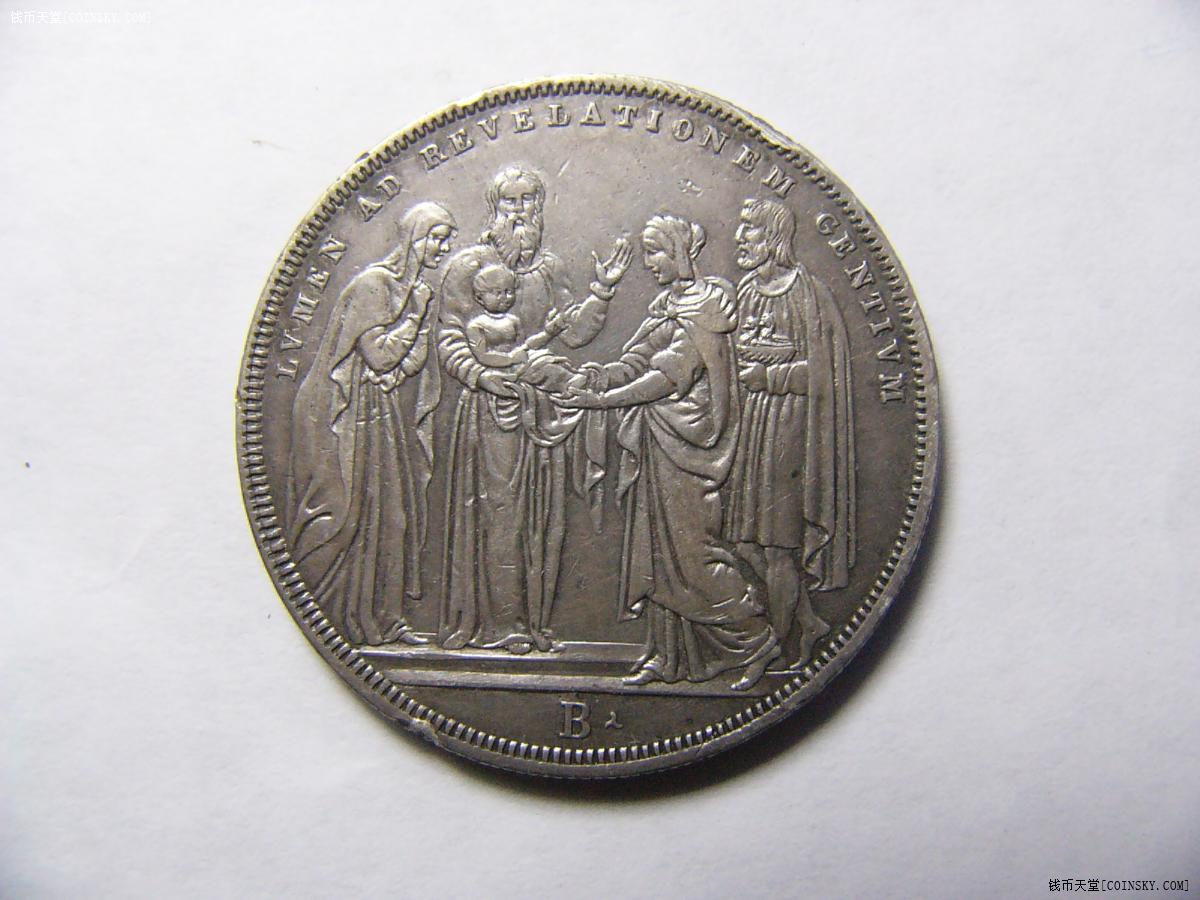 钱币天堂·交易区详情·梵蒂冈教皇国耶稣诞生5里拉纪念大银币