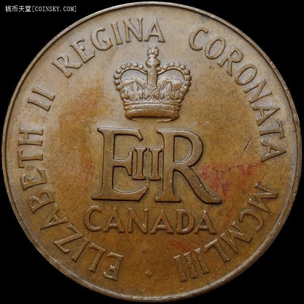 雨安代拍加拿大1953年伊丽莎白二世