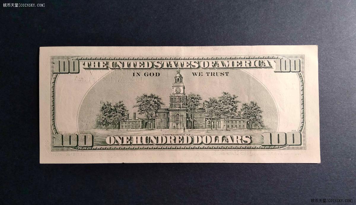 钱币天堂·交易区详情·2006年版 大头100美元