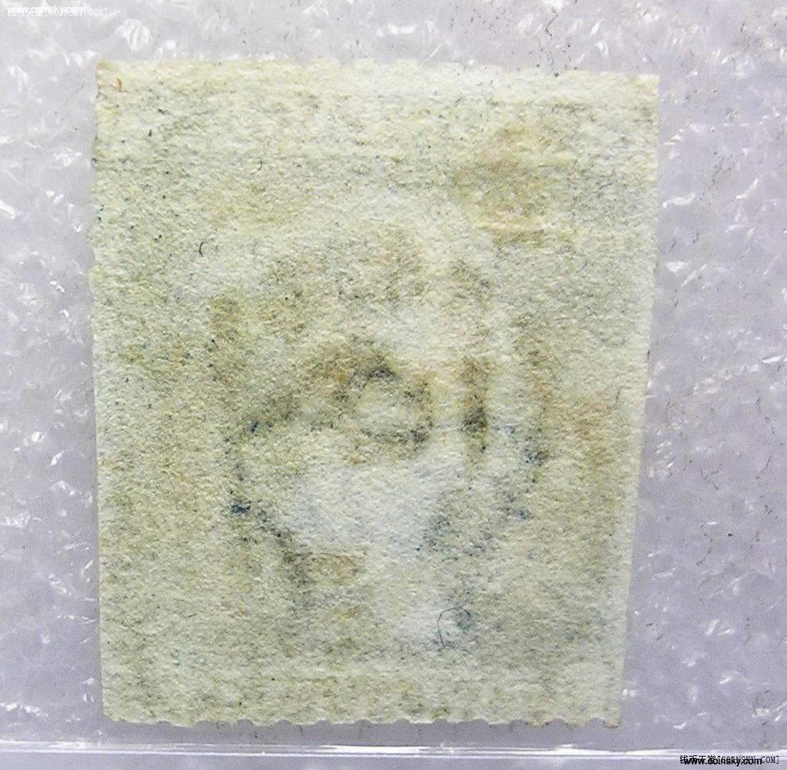 英国早期古典蓝便士雕刻版je