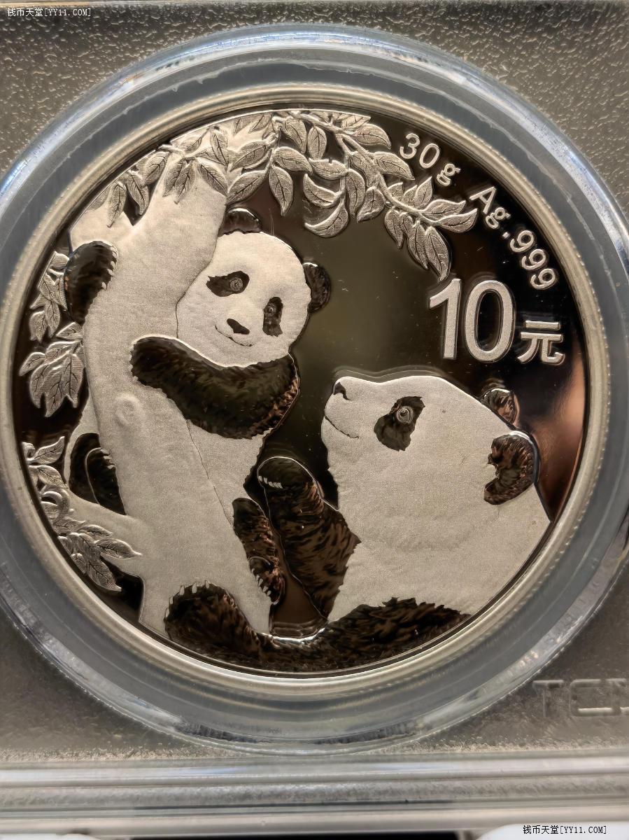 钱币天堂·交易区详情·2021年熊猫银币