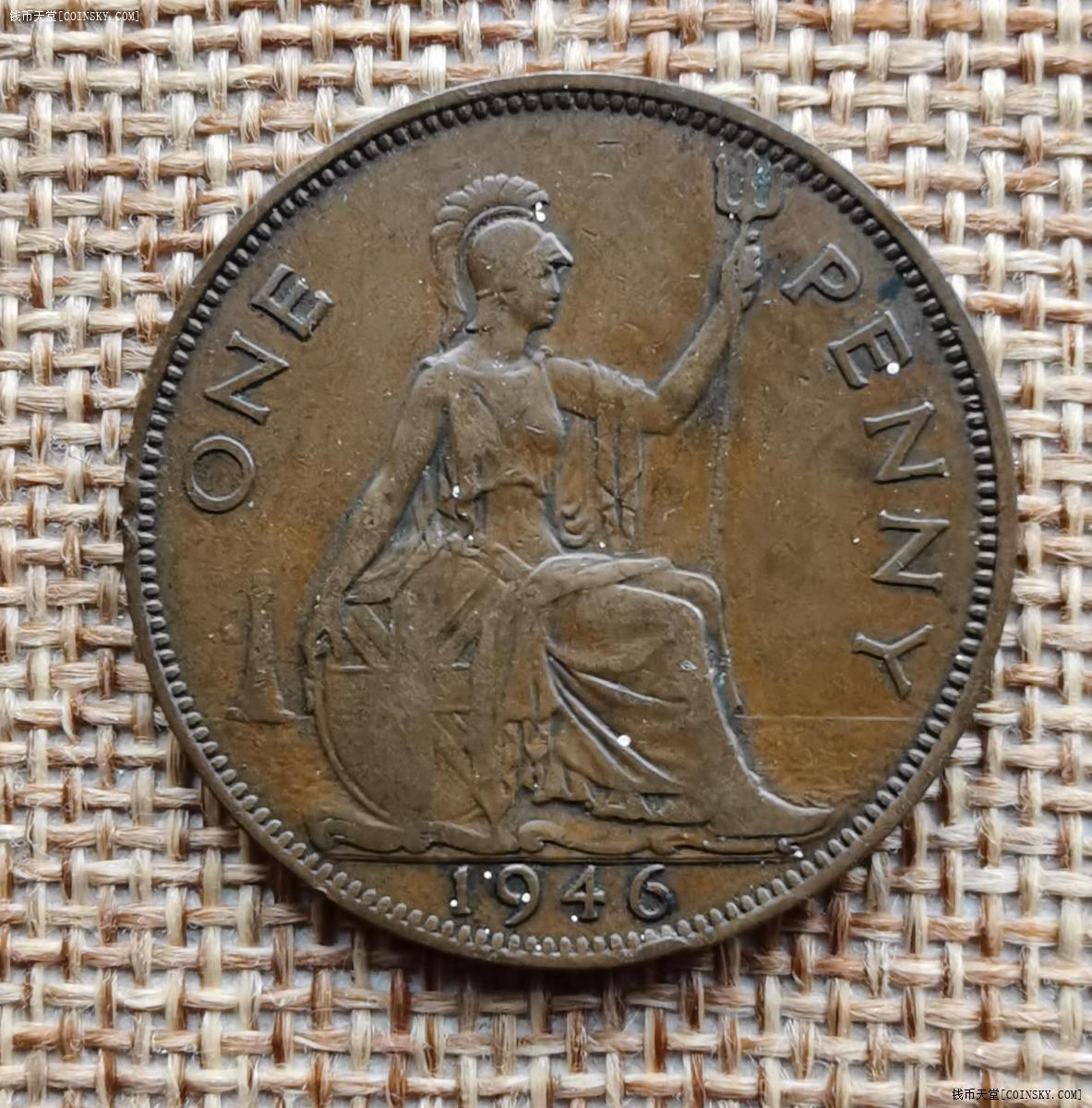 钱币天堂·交易区详情·英国三枚银币,三便士 六便士 二先令 一便士