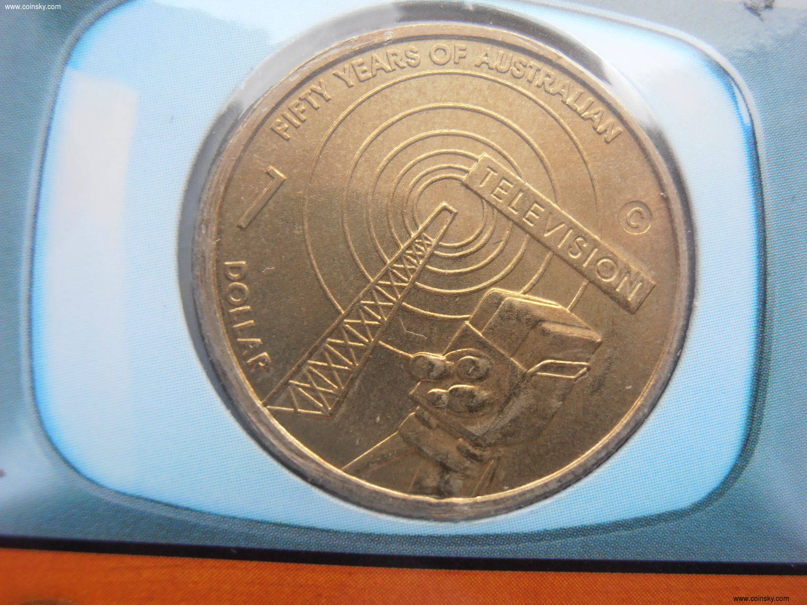 澳大利亚2006年1元纪念币原包装5枚特价