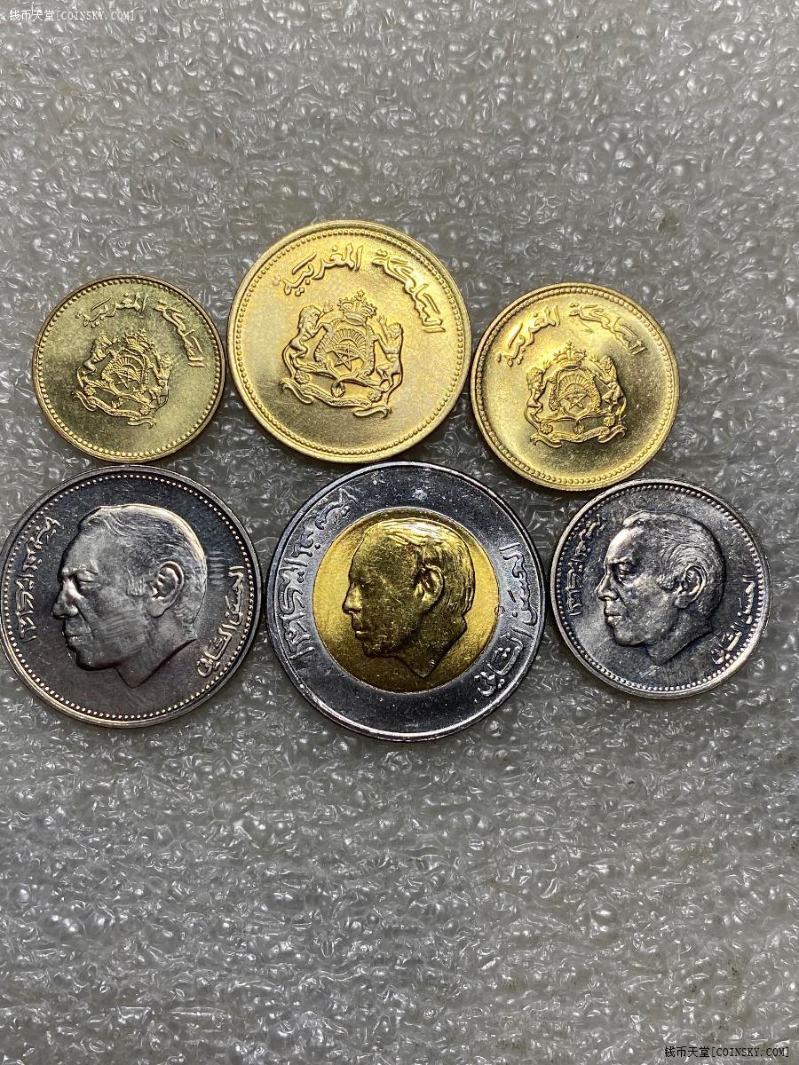 摩洛哥1987年6枚