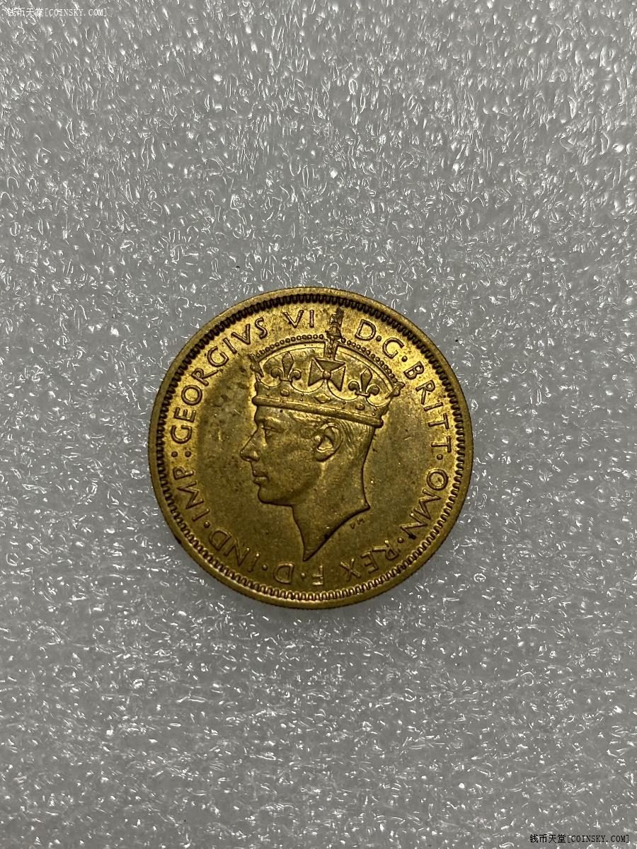 钱币天堂·交易区详情·英属西非1938年1先令