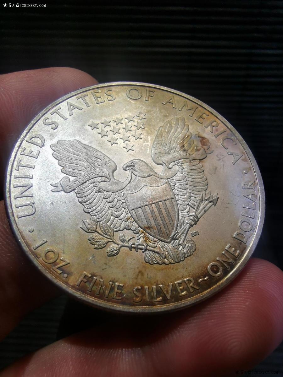 钱币天堂·交易区详情·2008年美国女神像一盎司银币