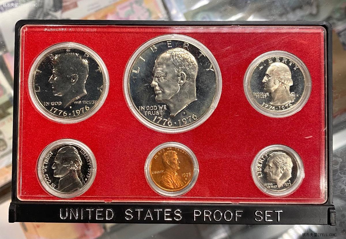 钱币天堂·交易区详情·美国1976年精制纪念套币