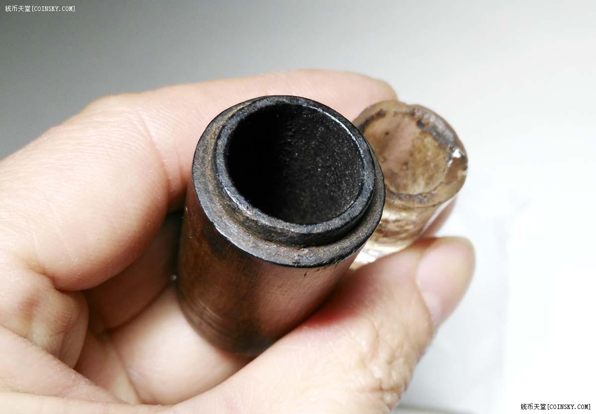 钱币天堂·交易区详情·老xi角鸦片膏罐,鸦片琉璃灯盖