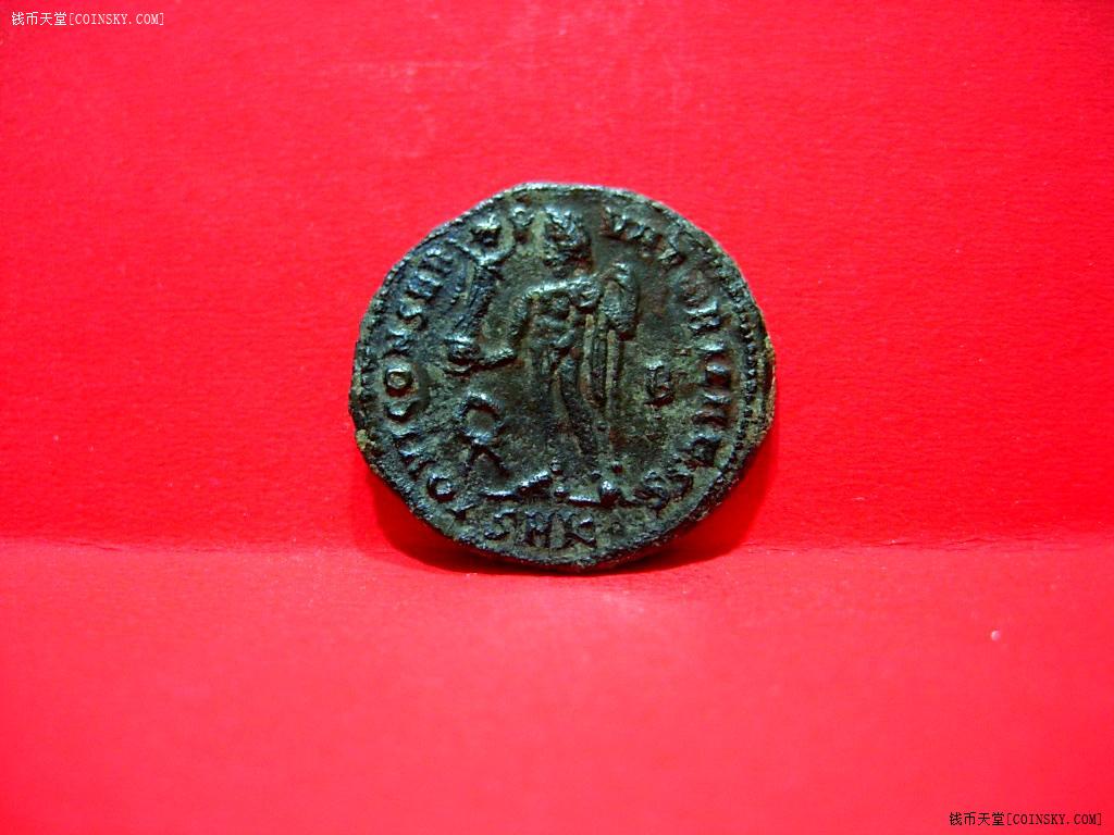 钱币天堂·交易区详情·22美品罕见拿权杖小半身像罗马帝国李锡尼皇帝