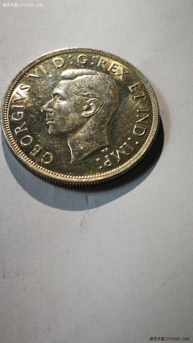 钱币天堂·交易区详情·加拿大1939年一元大银币