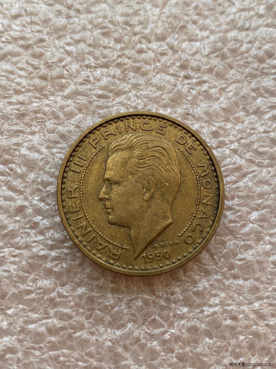 摩纳哥1950年50法郎