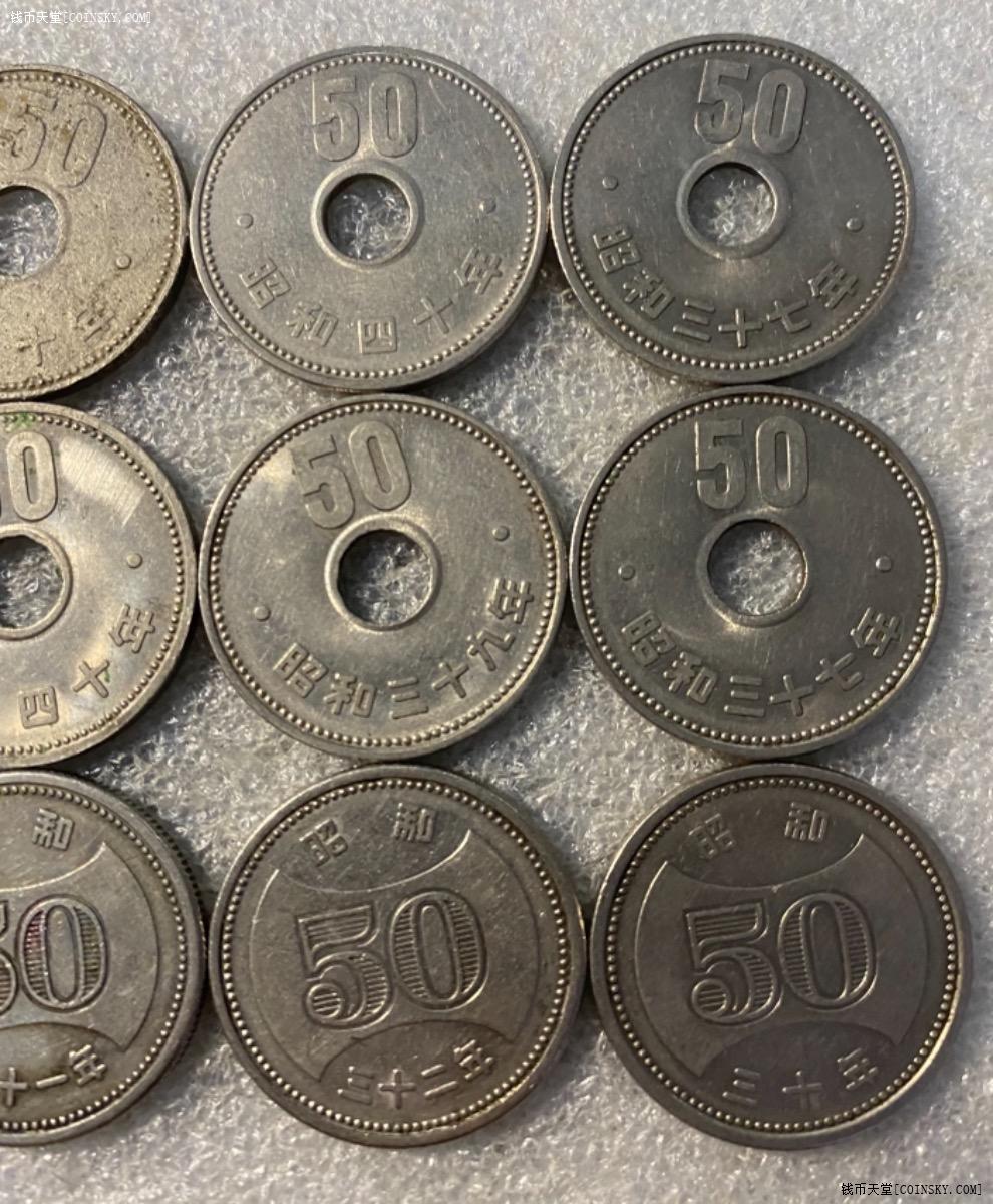 日本镍币图片