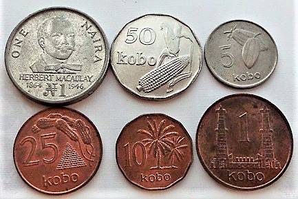 尼日利亚6枚1套