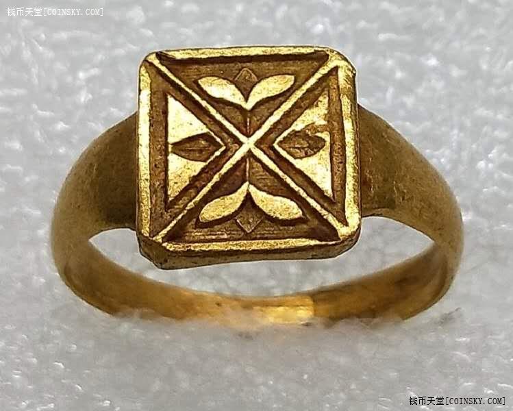 清末民国浙江地区施茂源金戒指612克