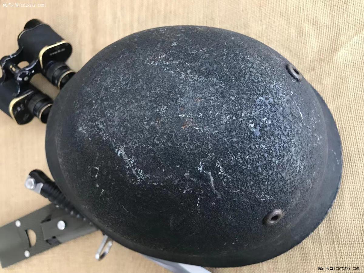 冷战时期原品 瑞士m18钢盔