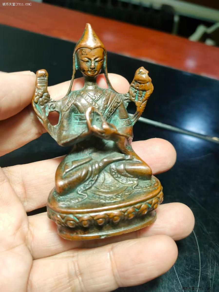 艺拍天堂·交易区详情·藏传清代铜佛像