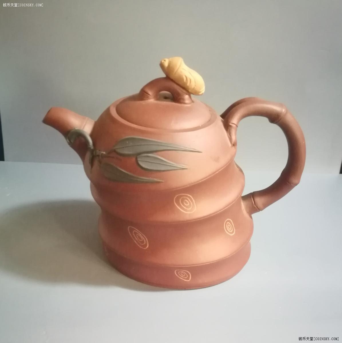 钱币天堂·交易区详情·名家紫砂壶吴惠琴仿生壶