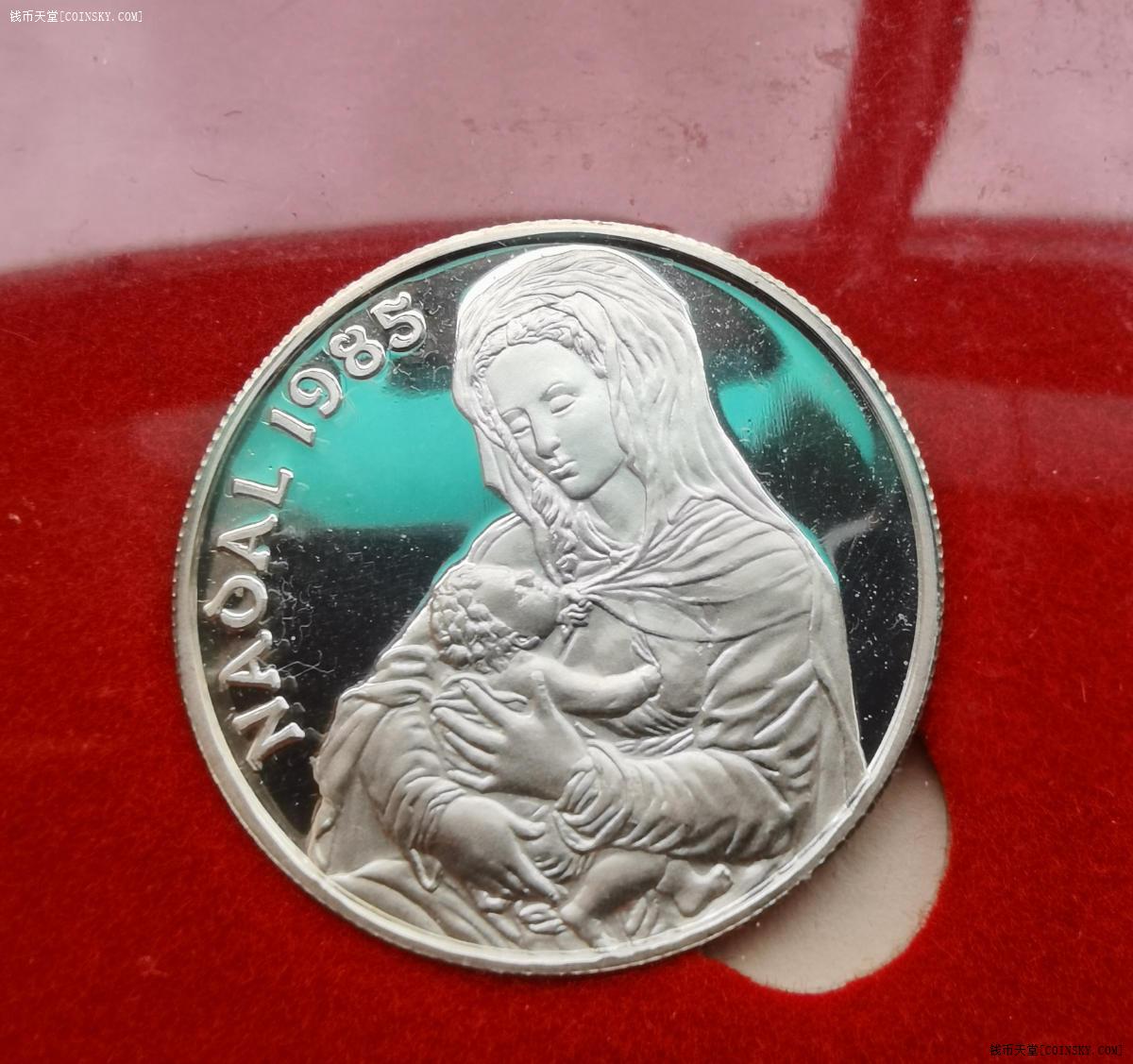 钱币天堂·交易区详情·精制安道尔公国纪念耶稣诞生纪念银币