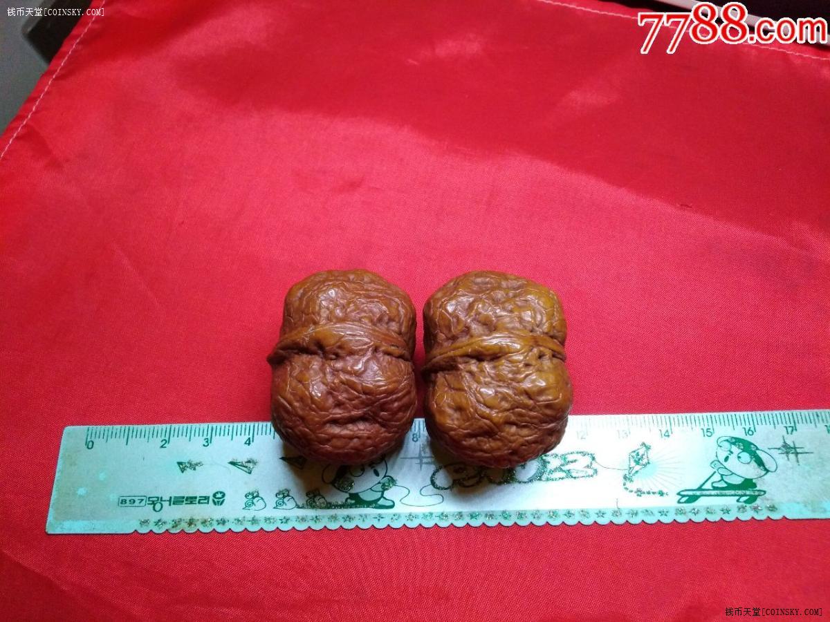 钱币天堂·交易区详情·名品四羊方尊绝配核桃一对