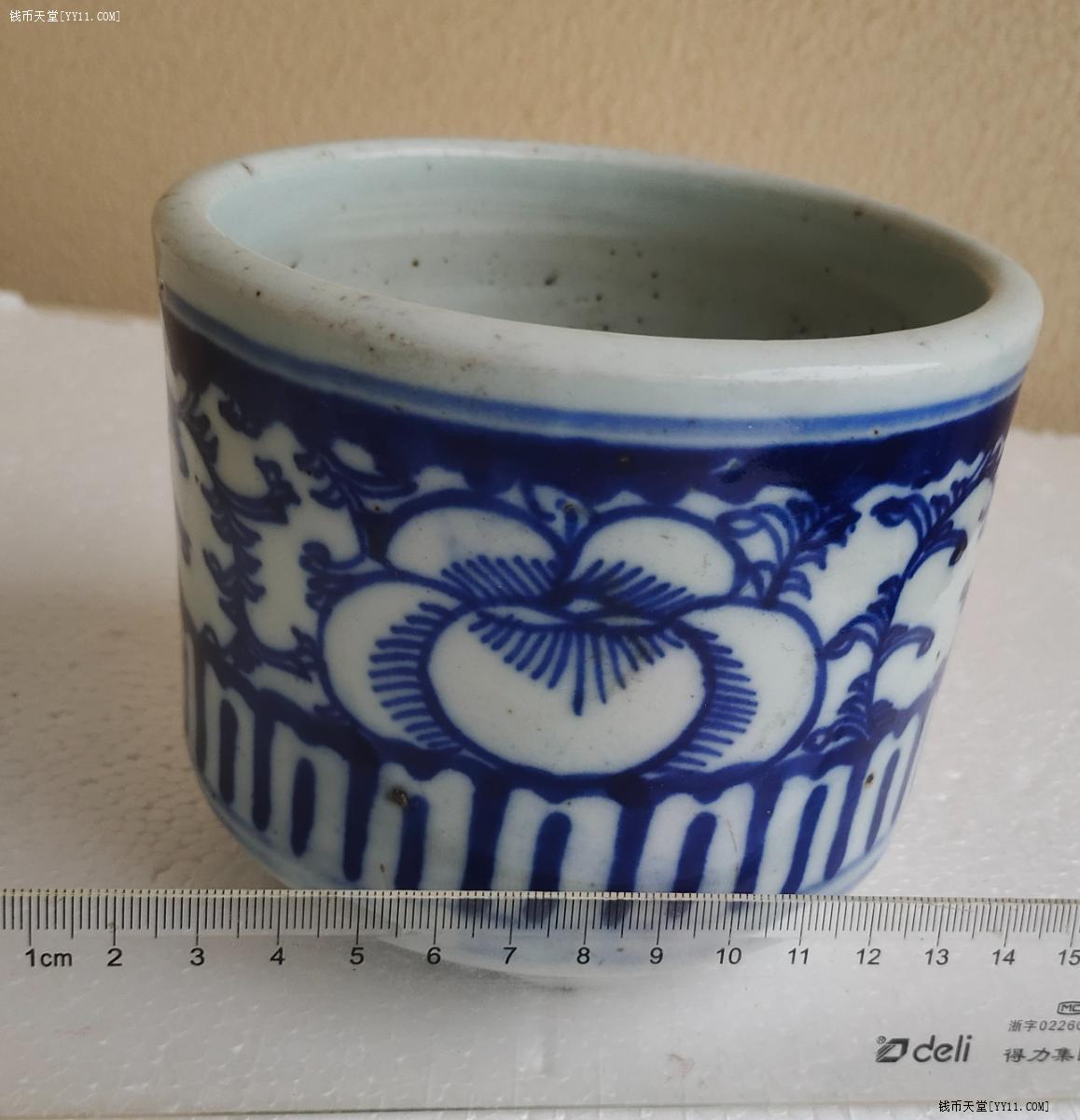 钱币天堂·交易区详情·清代青花香炉