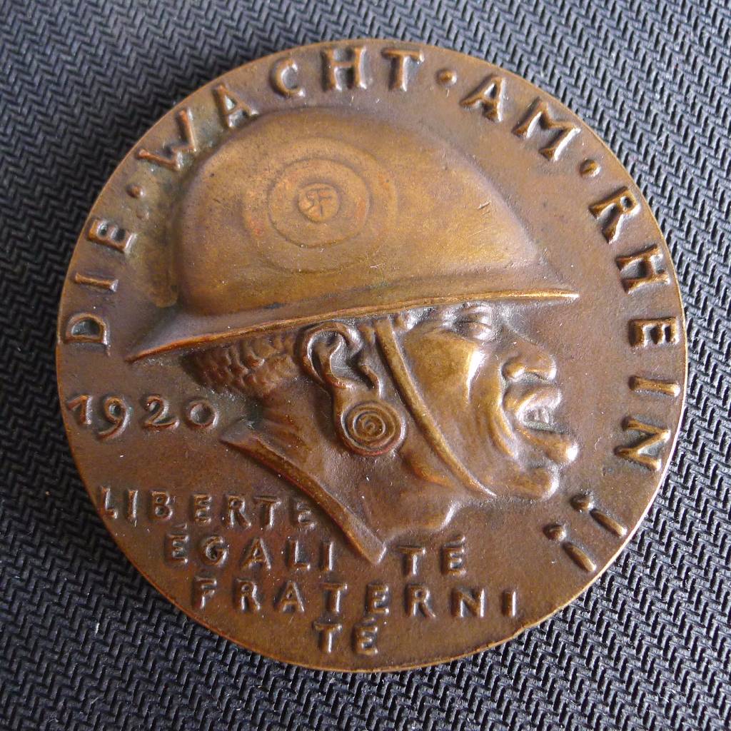 【德藏专卖】德国1920年卡尔哥茨经典黑色耻辱大铜章