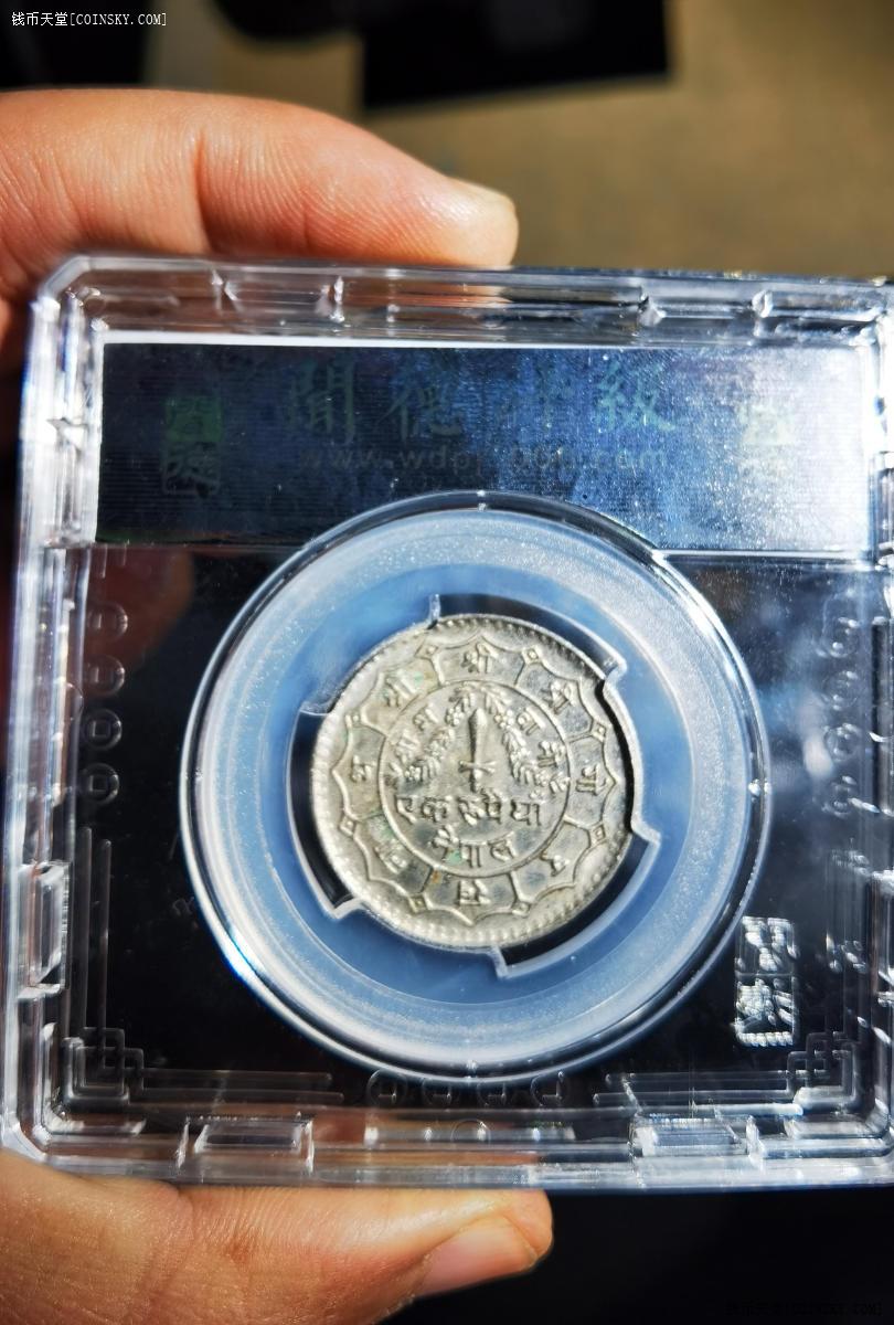 尼泊尔卢比银币图片